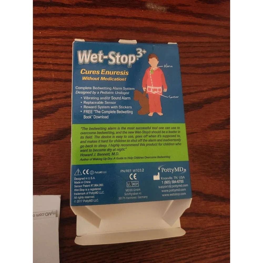 Wet Stop‎ 3+ Open Box With Manual Bed Wetting Potty Training